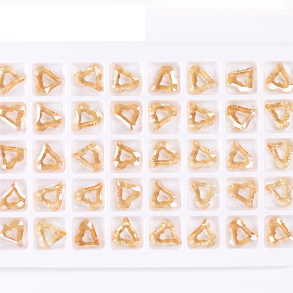 Set 20 Phụ Kiện Trang Trí Móng Tay Hình Trái Tim Thời Trang|Kính Đáy Nhọn 3D K9 Đính Móng Nghệ Thuật