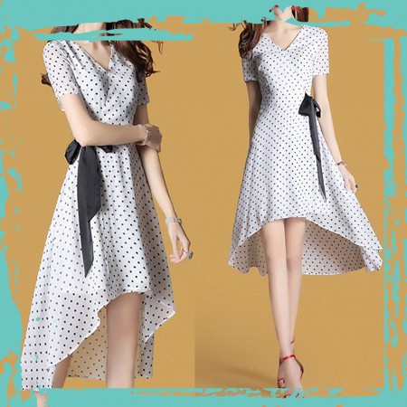 💥 Sắm Thả Ga 💥 Đầm bi xòe phối nơ (M, L, XL) - NH403💥 Sale Up To 50% 💥