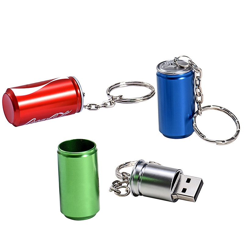 Thẻ Nhớ Kim Loại 2.0 Hình Dạng Coca-Cola Dung Lượng 1TB