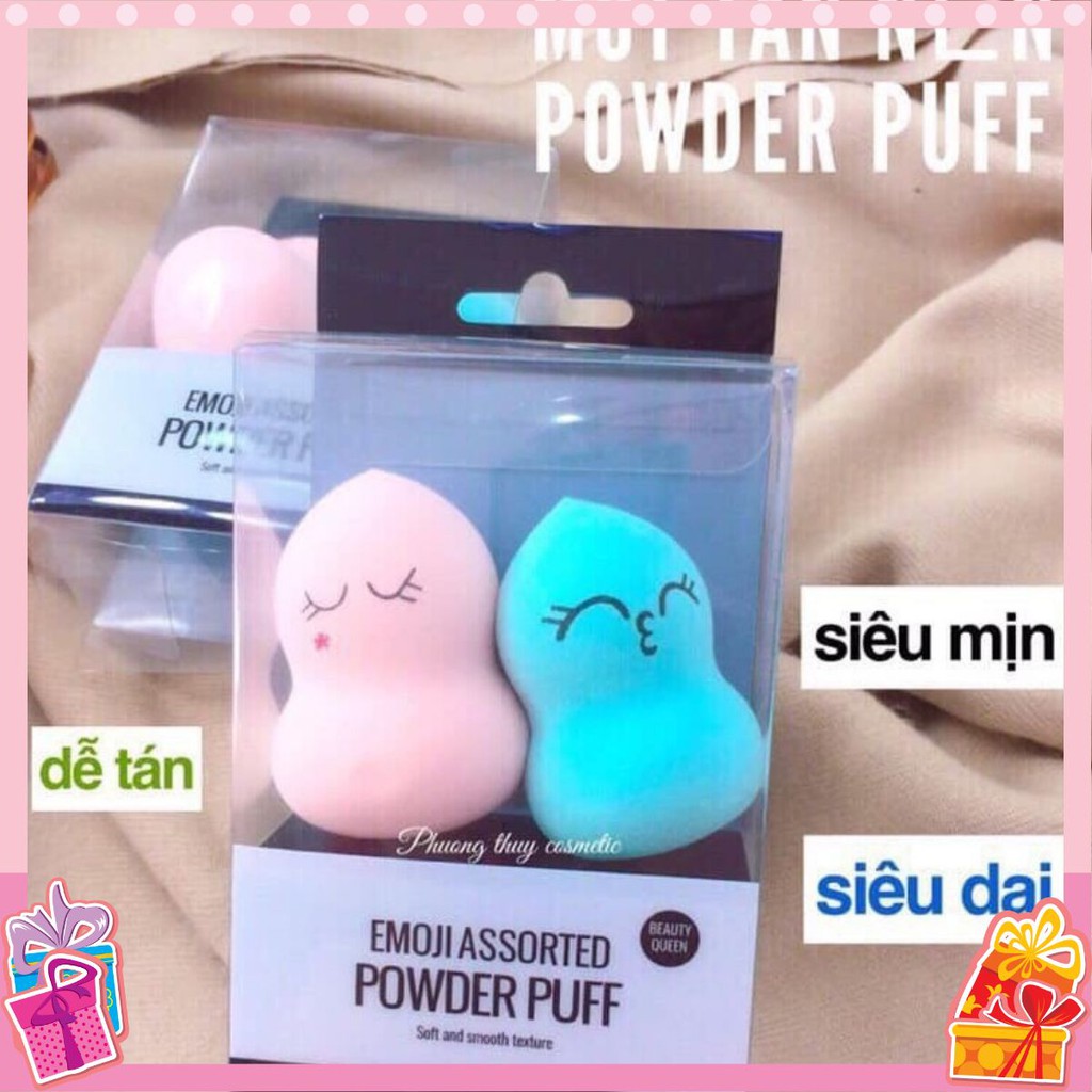 MÚT TÁN NỀN MINISO EMOJI ASSORTED POWDER PUFF