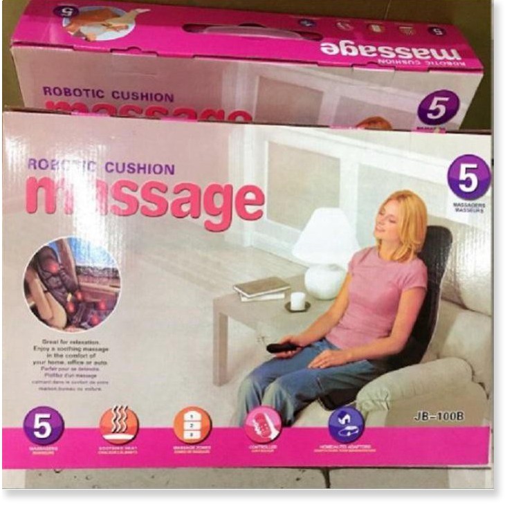 Nệm massage toàn thân, đệm massage cao cấp toàn thân giúp thư giãn tuyệt đối, lưu thông khí huyết 5627
