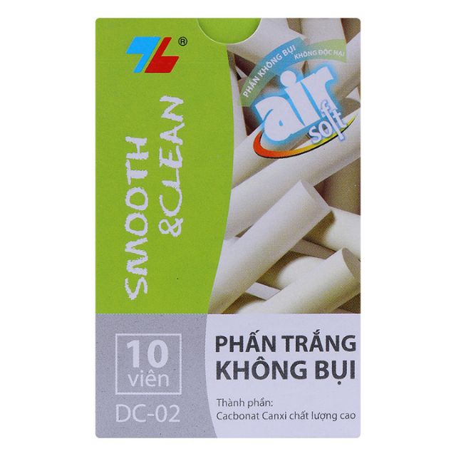 Combo 10 Hộp Phấn Không Bụi Thiên Long DC-02