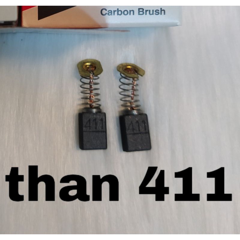 Carbon 411 ( 1đôi)- chổi than máy mài 411 hàng đẹp than mềm