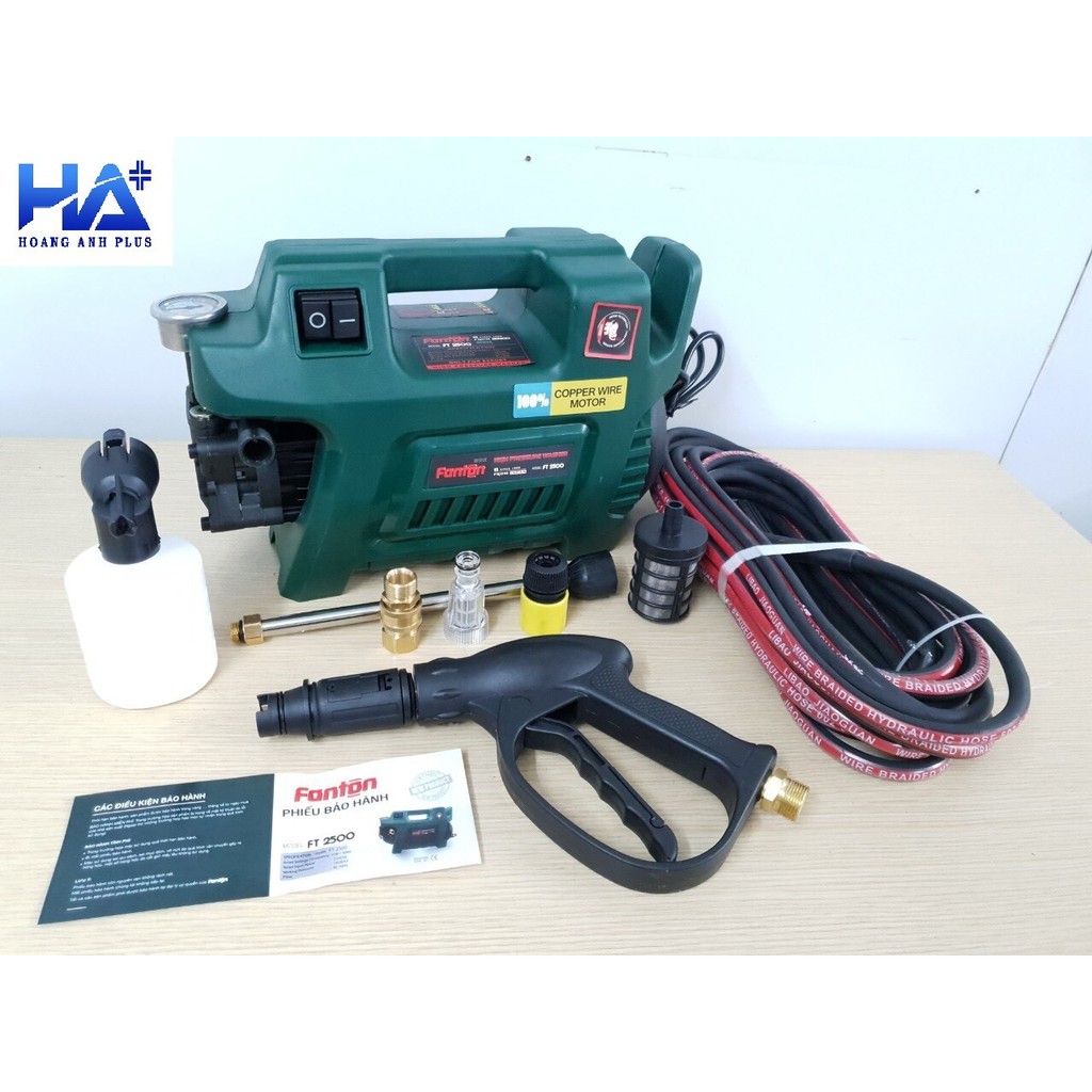 Máy rửa xe mini Fanton 2500W