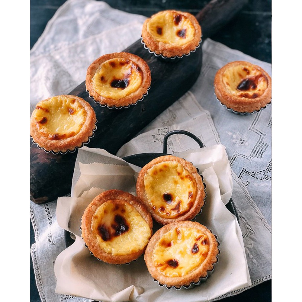 Đế Bánh Tart Trứng Vị Truyền Thống/Portugese Egg Tart Shell Gói 30 Đế (650gr) (GIAO HÀNG HỎA TỐC HÀ NỘI VỚI NOWSHIP)