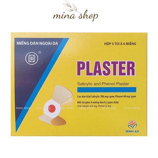 Miếng dán mụn cóc Plaster, miếng dán Plaster sử dụng đơn giản tại nhà, không còn lỗi lo mụn cóc, mụn mắt cá chân