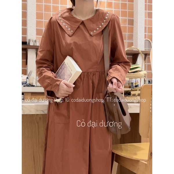 Váy túi thêu hoa 8171