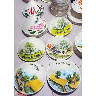 Nón Lá Vẽ  - Loại nhỏ (D=25cm)
