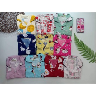 Bộ pijama kate thái cho mẹ và bé