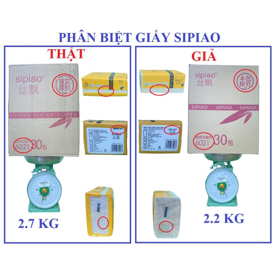 30 GÓI GIẤY ĂN GẤU TRÚC CHÍNH HIỆU SIPIAO (SIÊU GIÁ RẺ)