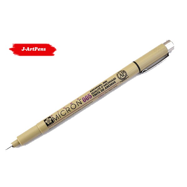 [Siêu Rẻ] Bút Line Đi Nét Chuyên Nghiệp Sakura Pigma Micron Màu Đen Cỡ 003, 005, 01, 02, 03, 04, 05, 08, Brush (Cây Lẻ)