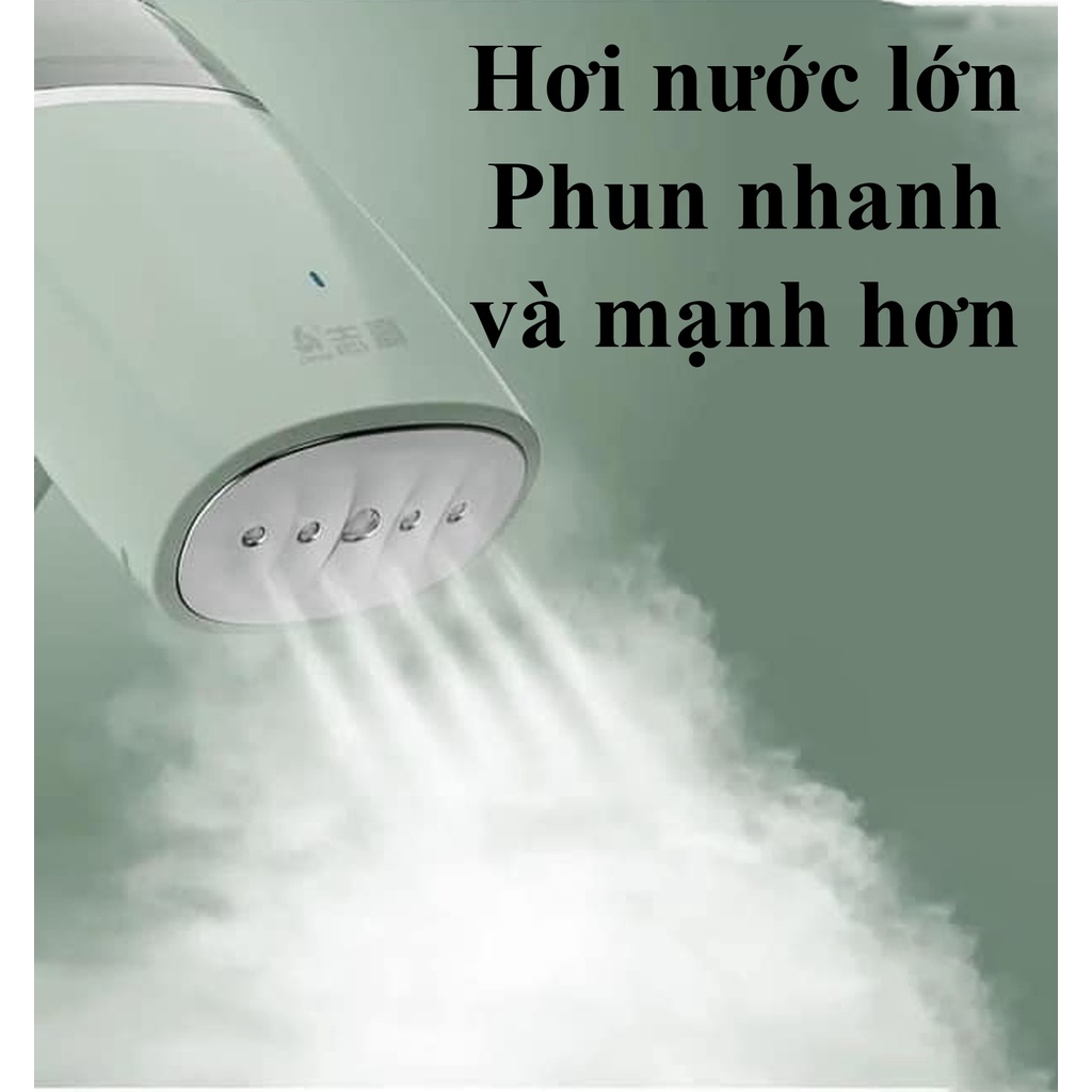 Bàn ủi hơi nước cầm tay tiện lợi, Dung tích nước 120ml công suất lớn 1000W, Mẫu mới 2022