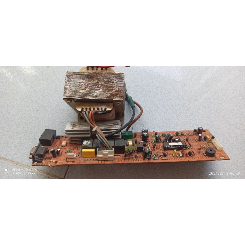 biến áp sạc và mạch inverter