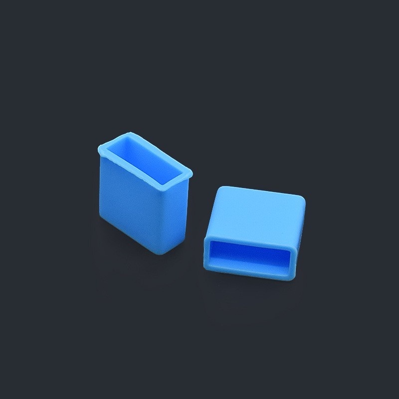 Nắp Silicon Bảo Vệ Dây Cáp Truyền Dữ Liệu USB Màu Kẹo Chống Bụi Cho Điện Thoại
