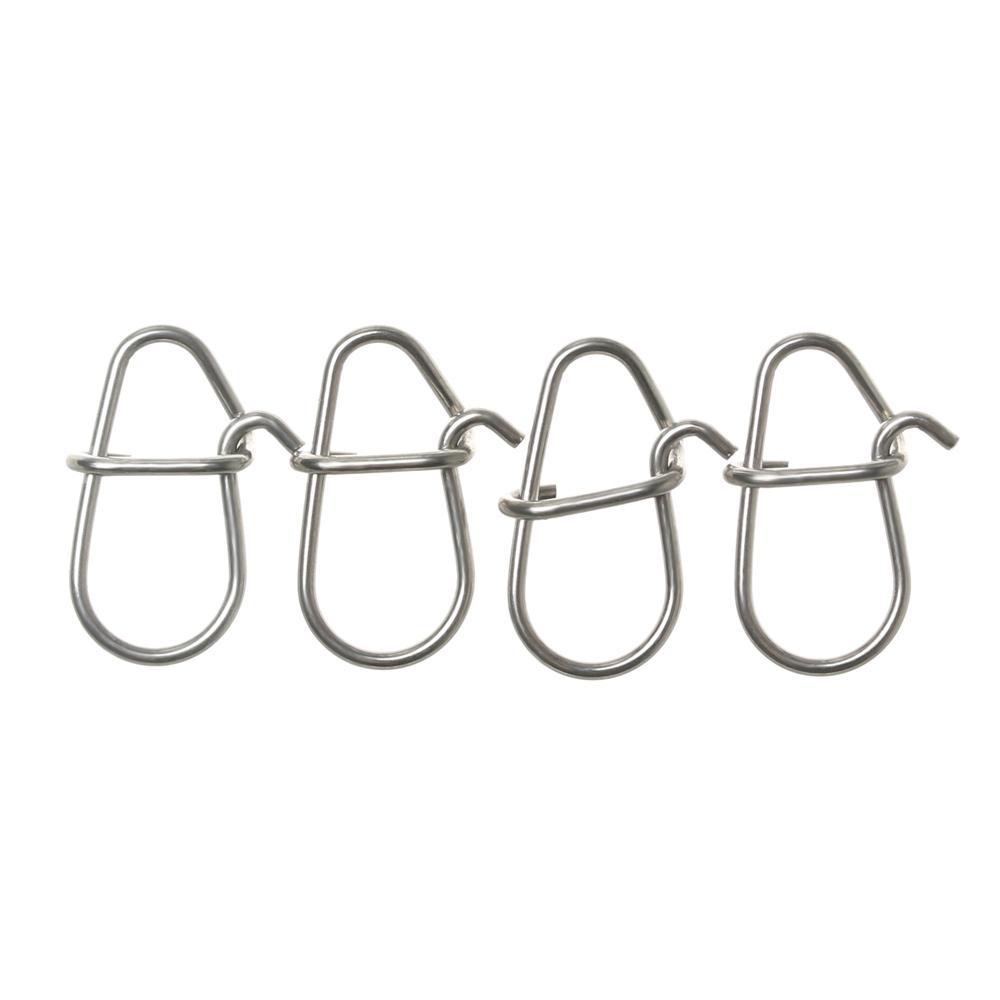 100 Vòng Treo Dây Câu Cá Bằng Thép Không Gỉ Mới