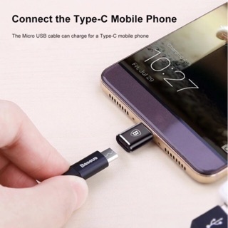 Jack chuyển Micro USB sang USB TypeC 3.1 Baseus