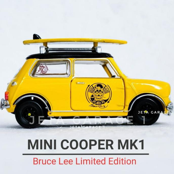 Mô Hình Xe Đồ Chơi Bruce Lee Edition 0512 Mini Cooper Mk1