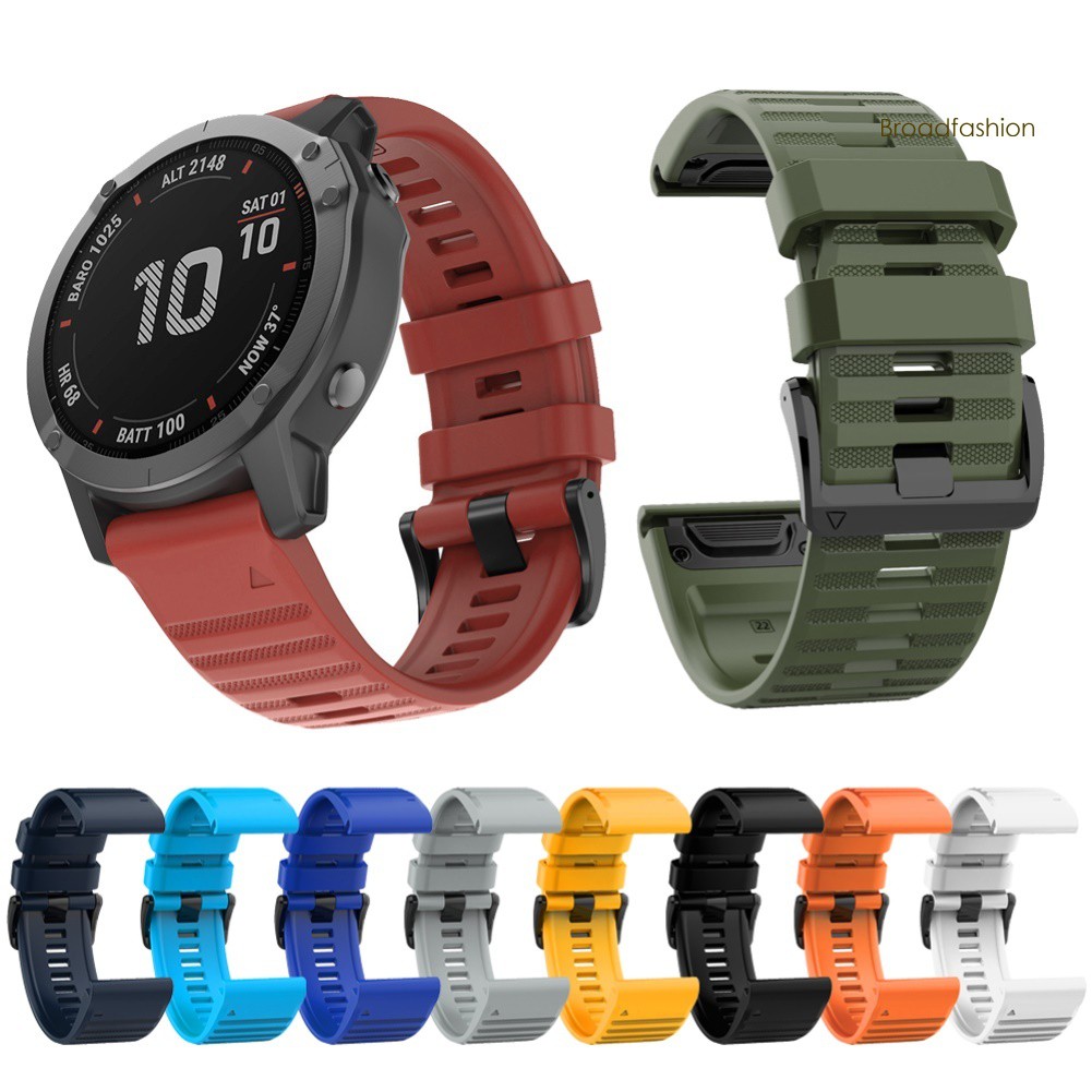 Dây đeo silicon 22mm dành cho đồng hồ thông minh garmin fenix 6 5 forerunner 935