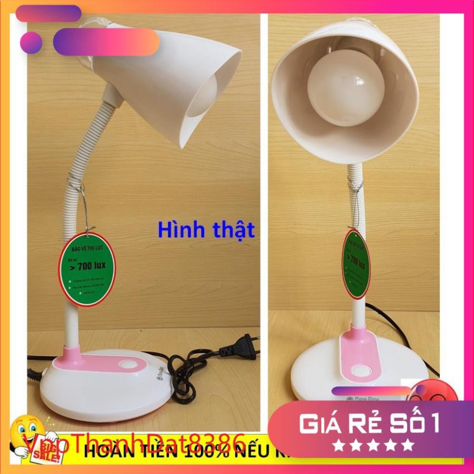 (Sale)  Đèn học chống cận bảo vệ thị lực Rạng Đông RD-RL-32 bóng led vàng 5w chống cận