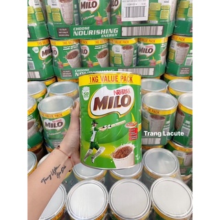 Sữa milo úc lon 1kg date xa
