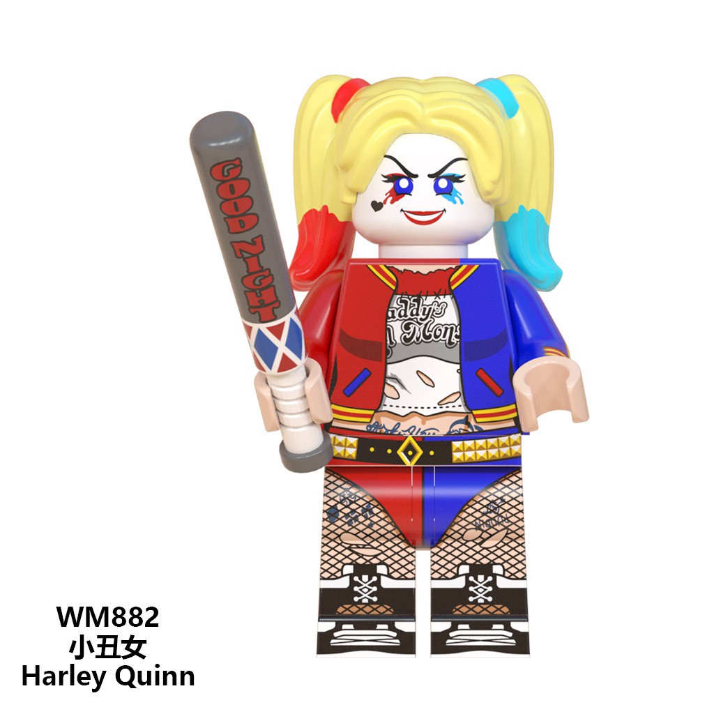 Minifigures Các Mẫu Nhân Vật Joker Harley Quinn Marvel DC Mẫu Mới Ra WM6080