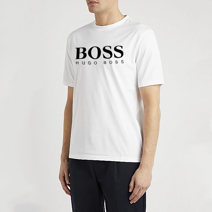 Áo thun nam logo Hugo Boss gây ấn tượng bởi 2 gam màu chủ đạo: trắng, đen