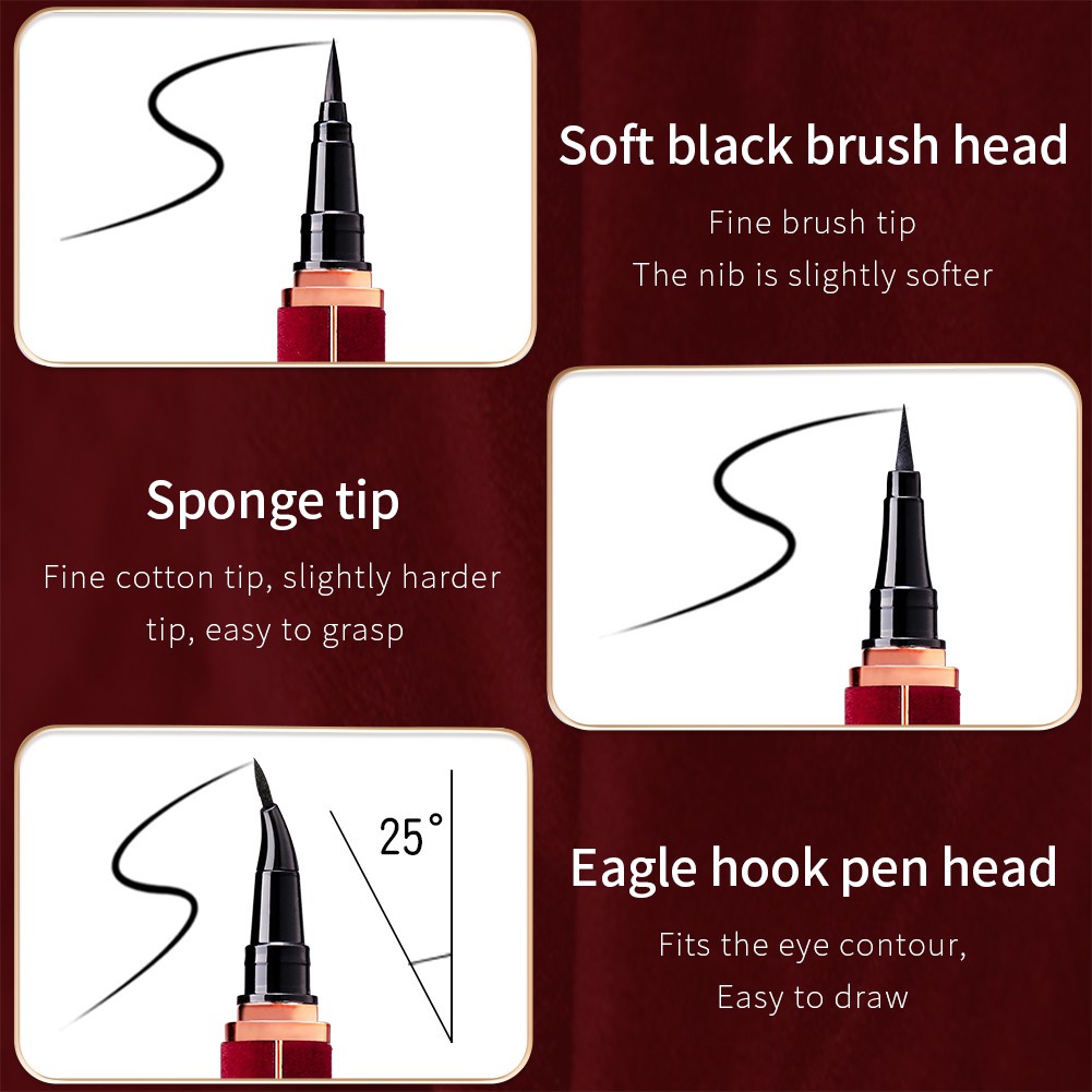 Bút Kẻ Mắt Nước GECOMO Khô Nhanh Chống Nước Lâu Trôi