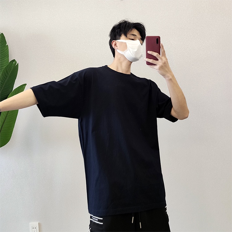 Áo phông nam Mavota áo thun trơn unisex tay lỡ form rộng AT288