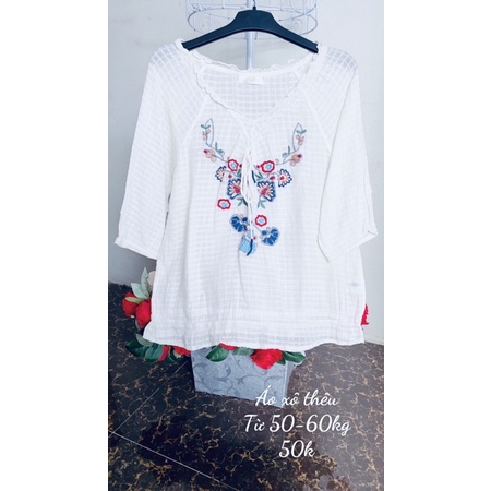 Áo vin trắng kiểu