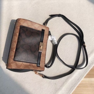 Túi Coach mini Lane Top handle