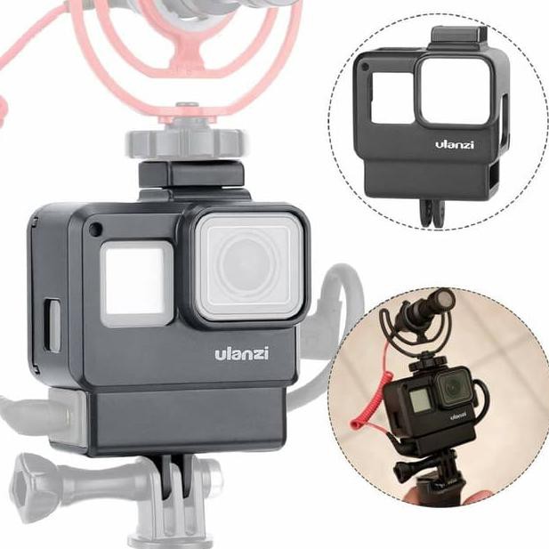 Bộ Chuyển Đổi Go Pro 7 6 5 Hero 2018 Ulanzi V2 Type C Cho Gopro K Mic