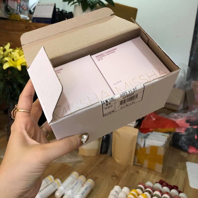 Phấn Cushion misha hồng