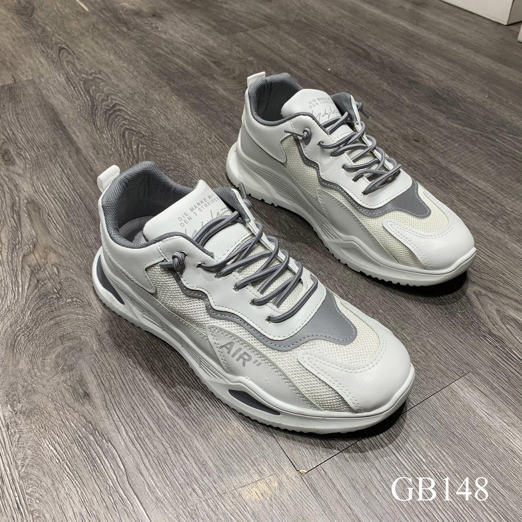 Giày Sneaker nam phong cách thể thao tăng chiều cao thoáng khí - GB148 giaynamdep