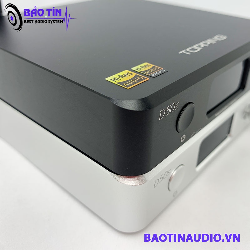 Dac Topping D50s Chính Hãng Tặng Kèm Dây Quang Audioquest Mĩ Và Nguồn 5V2A hỗ trợ bảo hành trọn đời