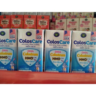 Sữa bột pha sẵn coloscare. vỉ 4 hộp 110ml