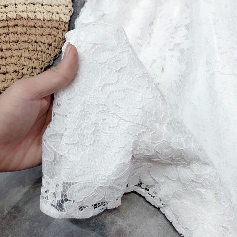 Váy 2 dây Ren Nơ ngực🎀, Đầm 2 dây dự tiệc Thiết Kế