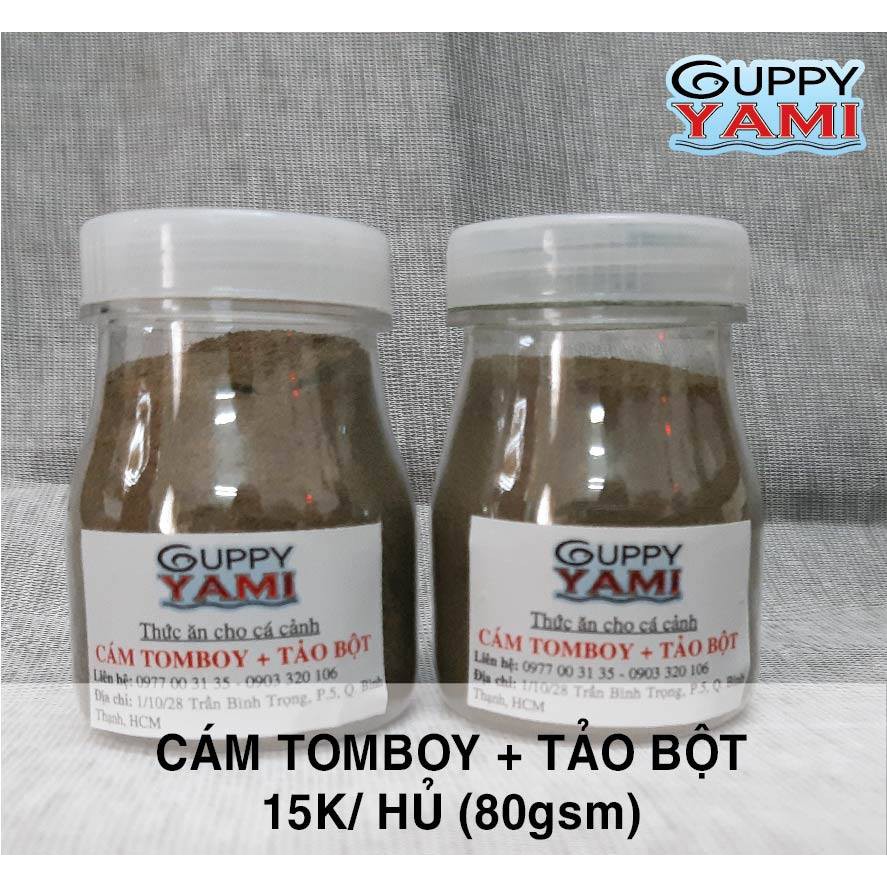 Tảo bột + Cám Tommy  - Thức ăn cho cá