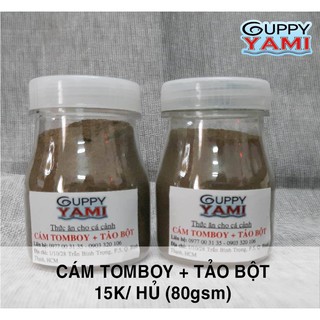 Tảo bột + Cám Tommy  - Thức ăn cho cá