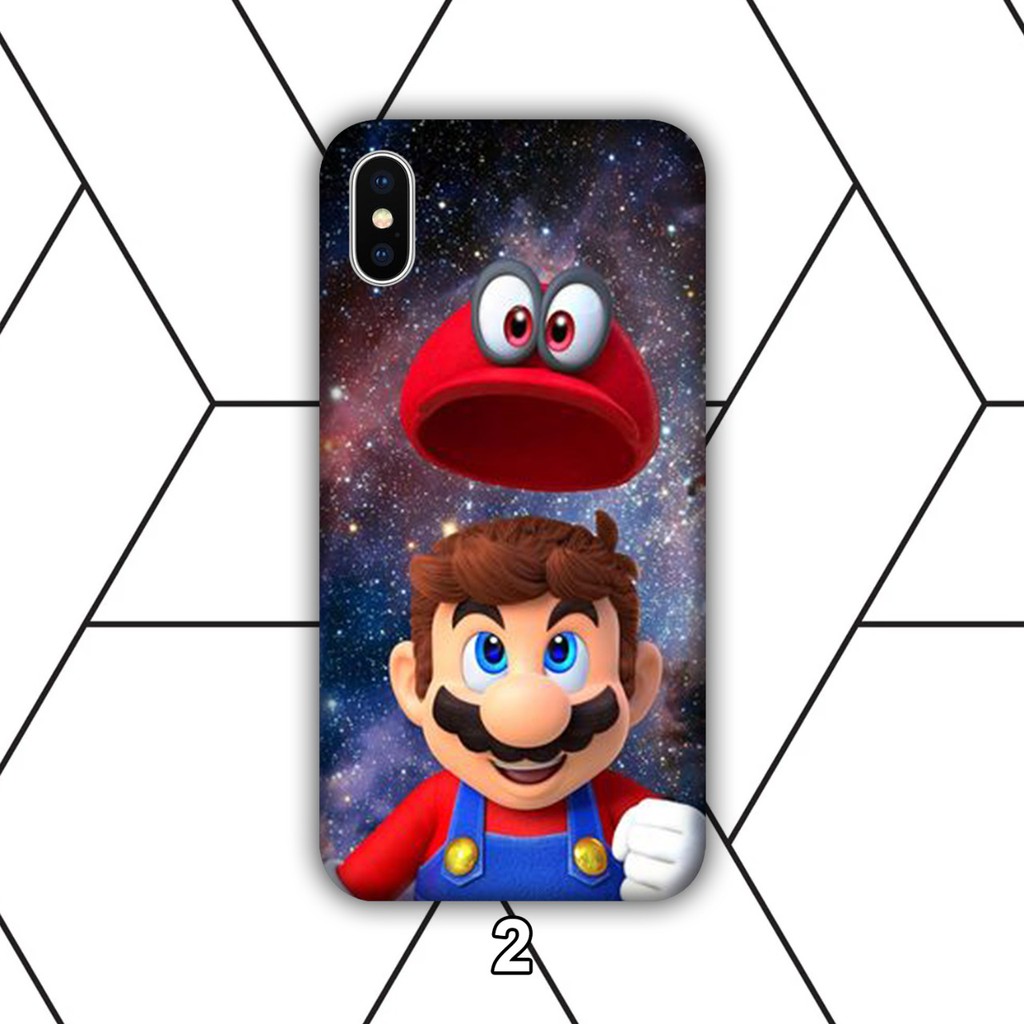 Ốp Điện Thoại Cứng Hình Mario Bros Cho Oppo Vivo Xiaomi Samsung Realme Iphone Rs 1616