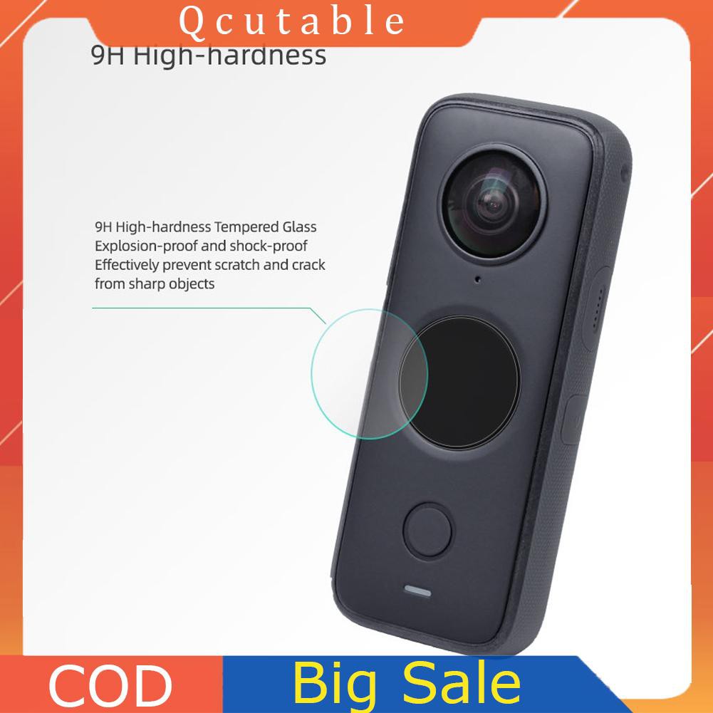 Set 2 Kính Cường Lực 9h Chuyên Dụng Cho Inta360 One X2