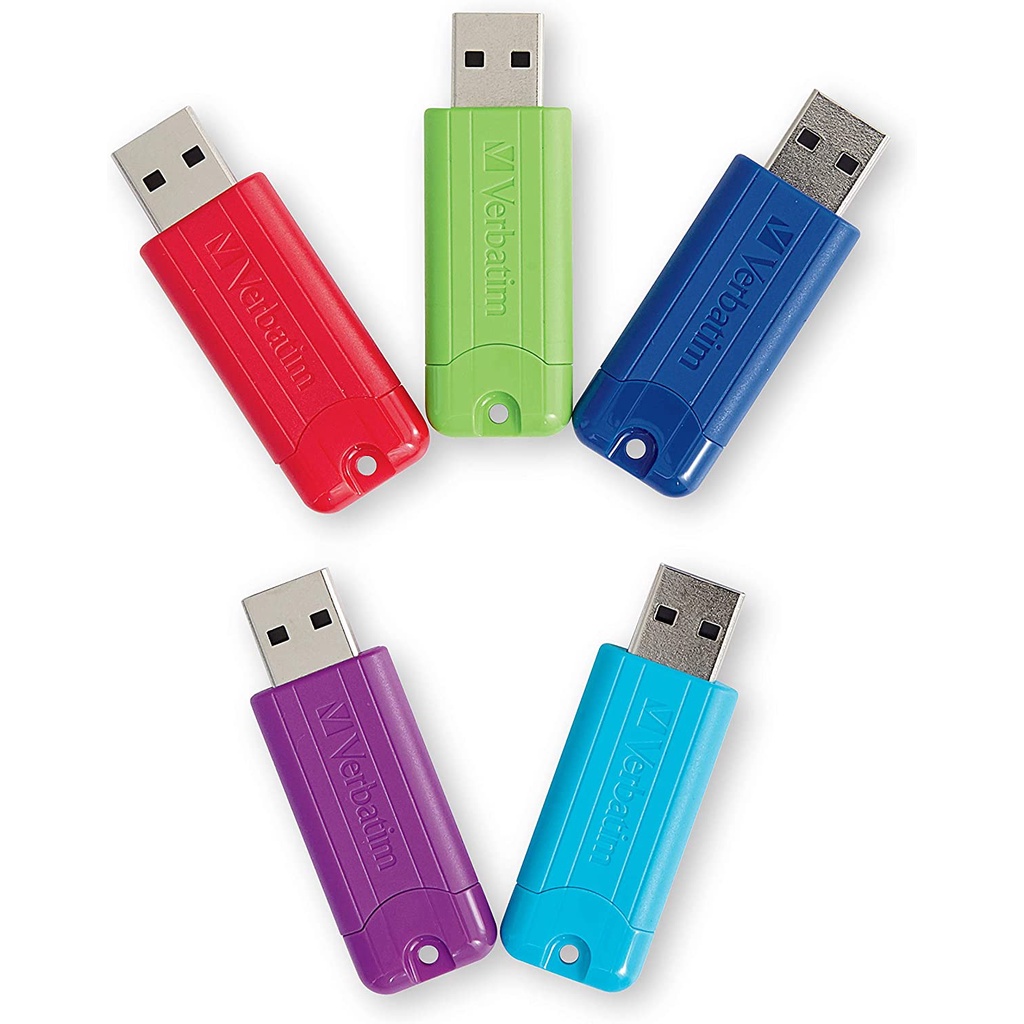 [HB GIFT] Quà khuyến mãi USB Verbatim STORE'N'GO PINSTRIPE USB DRIVE 16GB (nhiều màu)