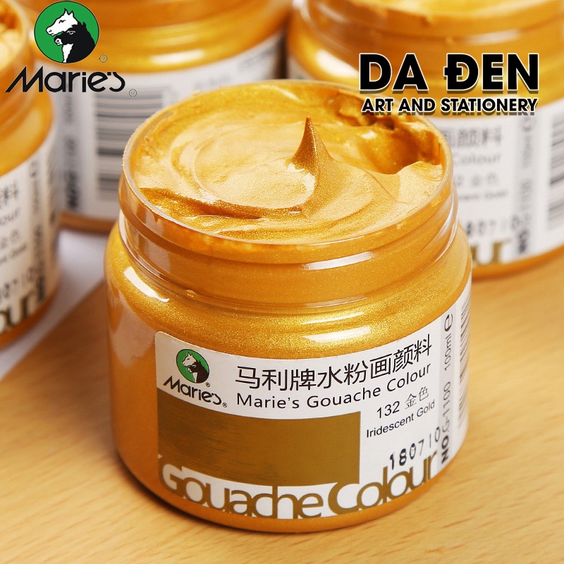 [DA ĐEN] Màu Gouache Marie's Hủ 100ml
