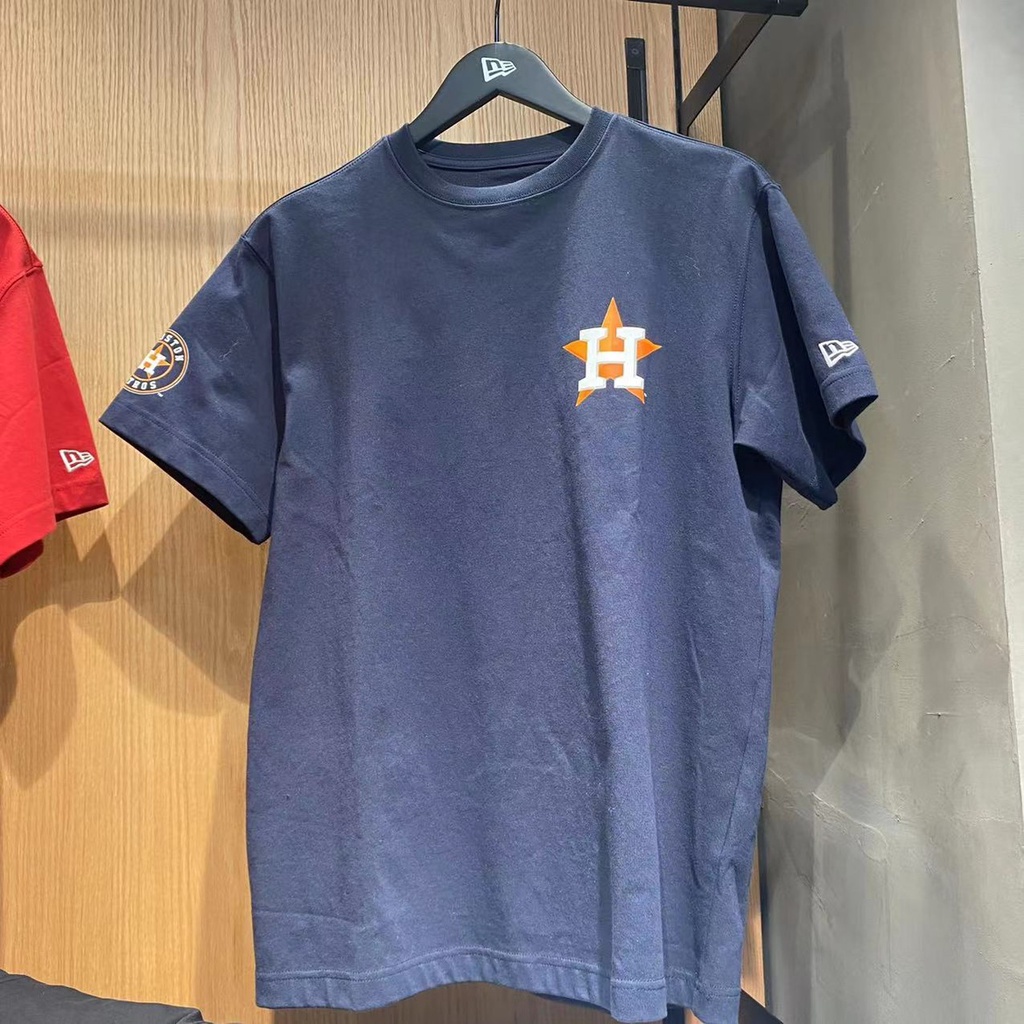 Áo Thun Tay Ngắn In logo Newera Newera MLB city Dáng Rộng Nhiều Màu Thời Trang Cho Nam Và Nữ