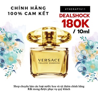 [𝗦𝗔𝗟𝗘]..::✨Nước hoa chính hãng Versace Yellow Diamond Intense EDP Test