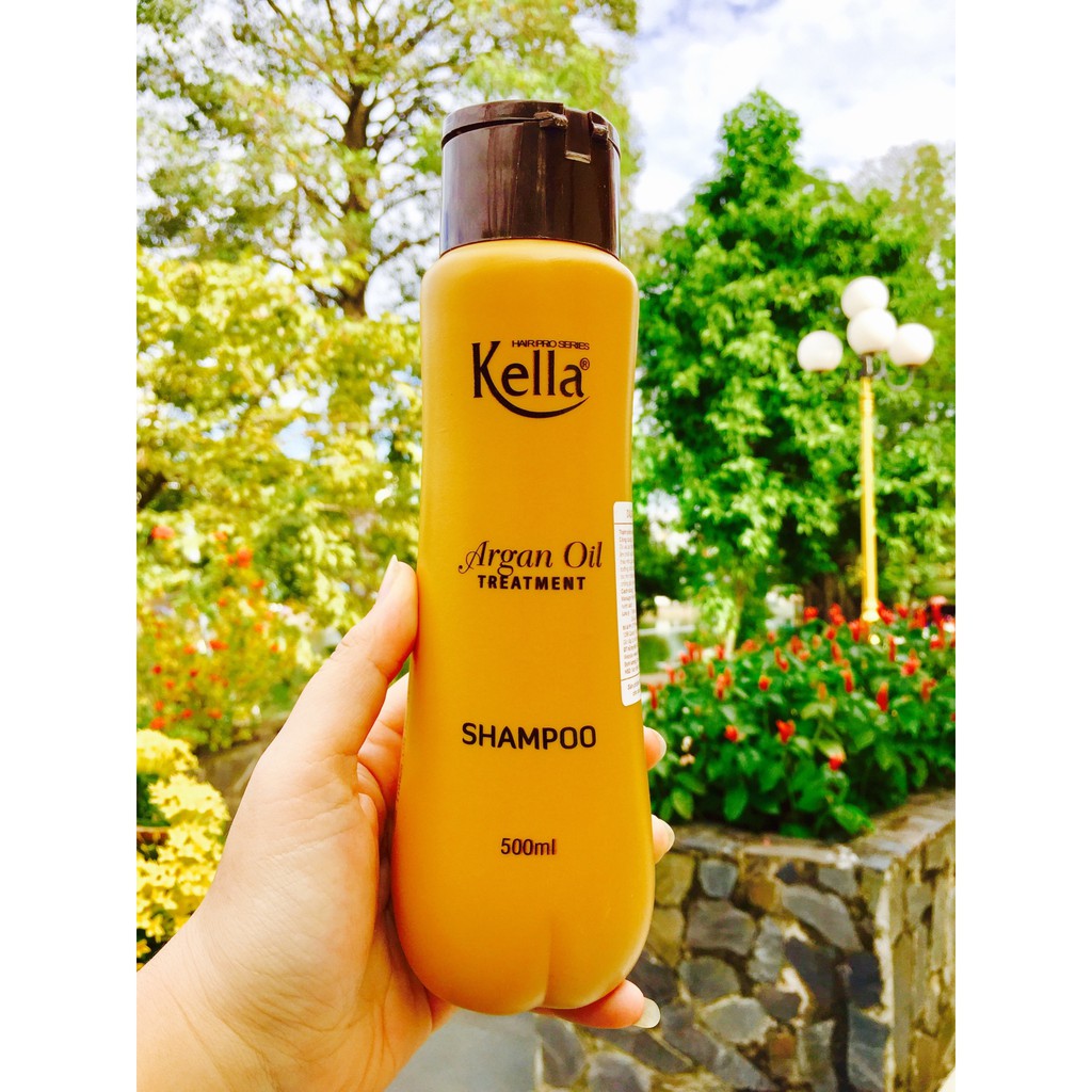 Dầu gội dưỡng tóc Kella Argan Oil 500ml