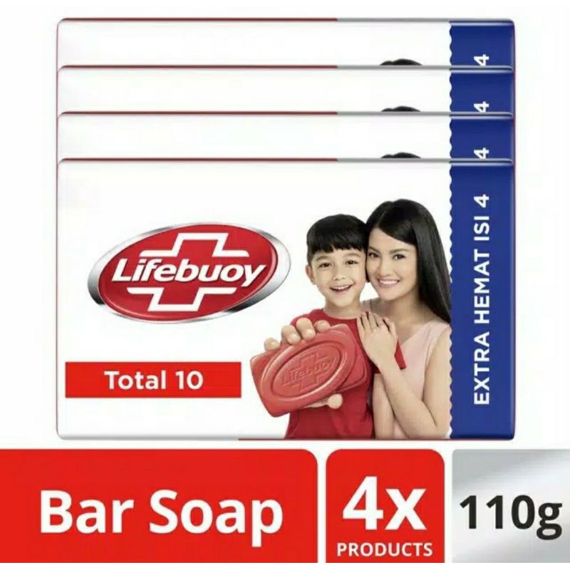 (Hàng Mới Về) Xà Phòng Lifebuoy 110g 4 Giá Rẻ