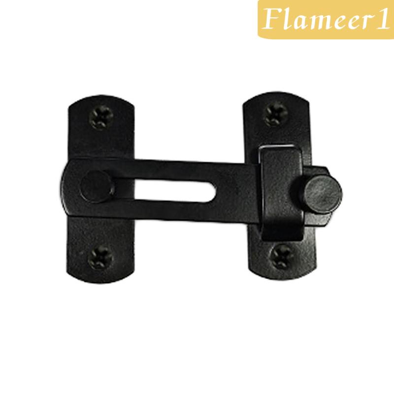 [Flameameer1] Chốt Then Chốt Cửa Phòng Ngủ Gia Đình Màu Đen