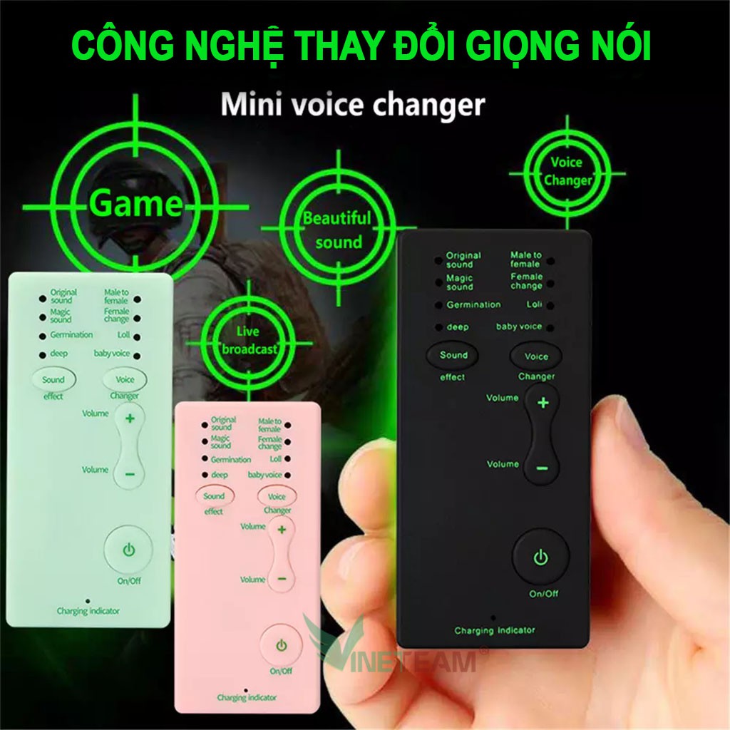 Thiết bị thay đổi giọng nói M1 với 7 kiểu khác nhau dành cho điện thoại/máy tính/laptop/máy tính bảng -dc4375 | BigBuy360 - bigbuy360.vn