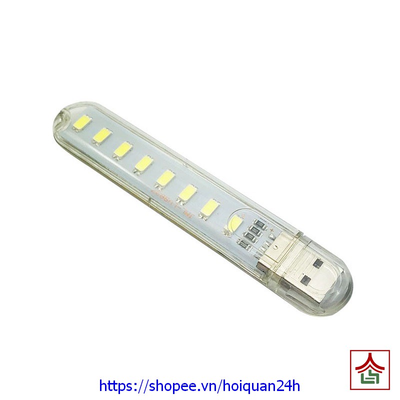 Đèn Led Siêu Sáng Cắm Nguồn USB Trắng Vàng 3 Bóng 8 Bóng 24 Bóng Led Cao Cấp