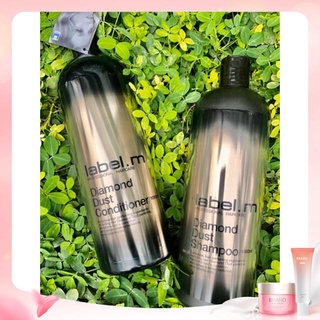 Dầu gội xã mềm mượt không gây nặng tóc label.m diamond dust 1000ml dầu gội kim cương